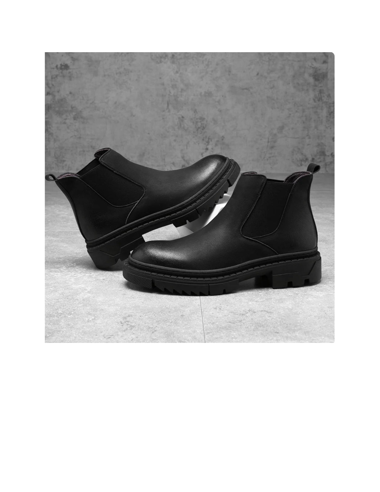 Classic Black Boots for Men