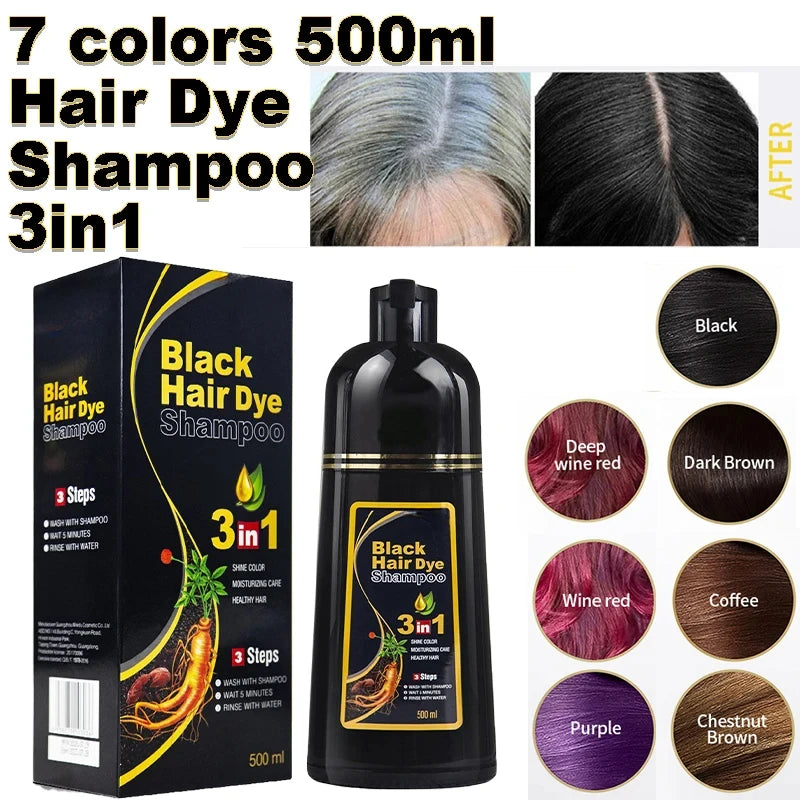 Adanna's Choice: 3-in-1 Instant Coloring Dye Shampoo πΏπ€π