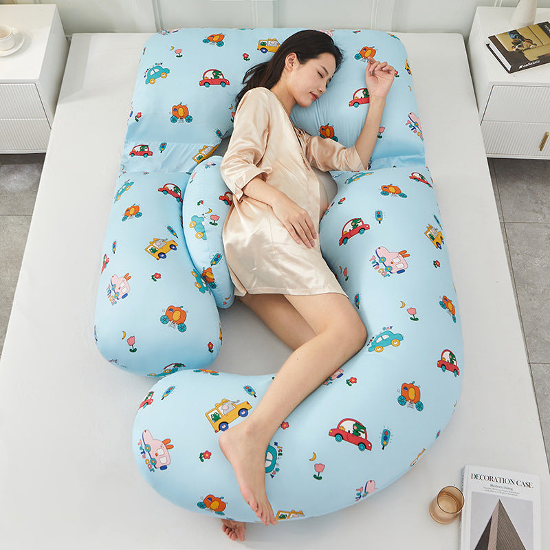 Miracle Pregnancy Pillow with Lumbar Side Sleep Support