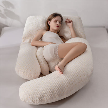 Miracle Pregnancy Pillow with Lumbar Side Sleep Support