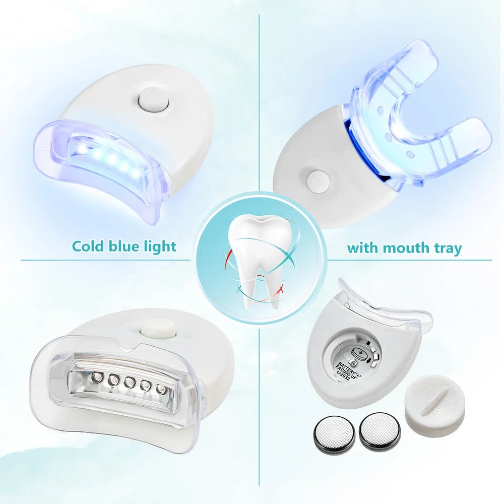 Led Tooth Whitening Kit Free Mouth Tray Professional Laser Custom Teeth Whitening Kits