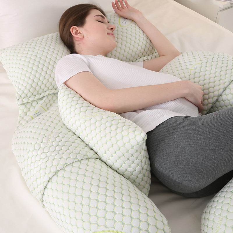 Miracle Pregnancy Pillow with Lumbar Side Sleep Support