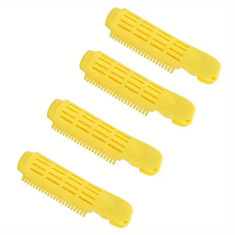 4Pcs/Set Hair Curler Clips Volumizing Hair Root Clips No Damage Hair Curler Hair Styler DIY Tool Salon Hair Styling Tools