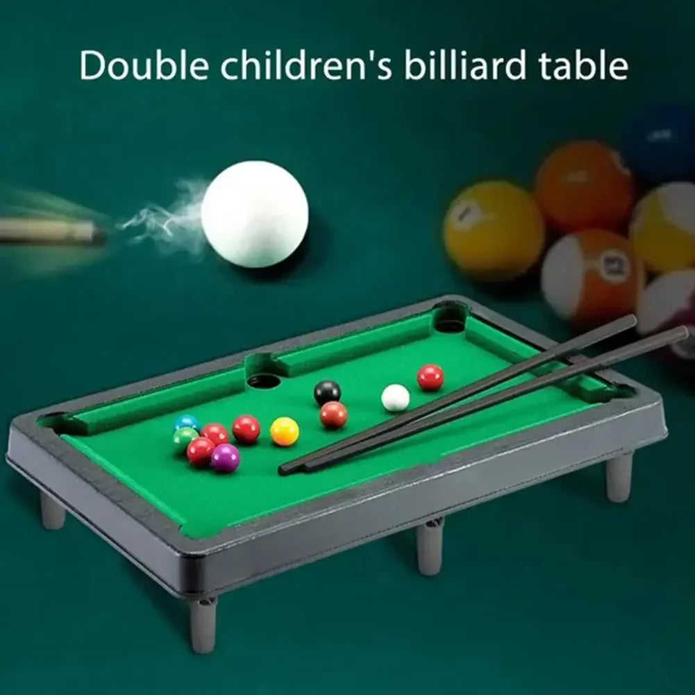 Desktop Pool Table Interactive Simulation Miniature Pool Game Children'S Pool Table Home Mini Snooker Billiards Game Sets