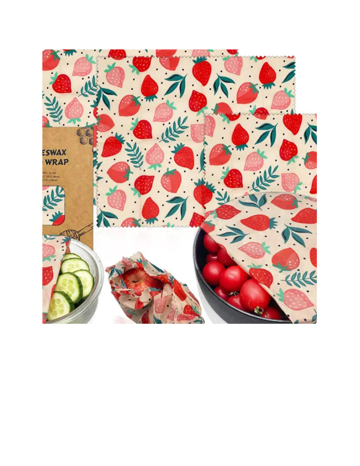 Beeswax Food Wraps: Bargain Smart Bundle