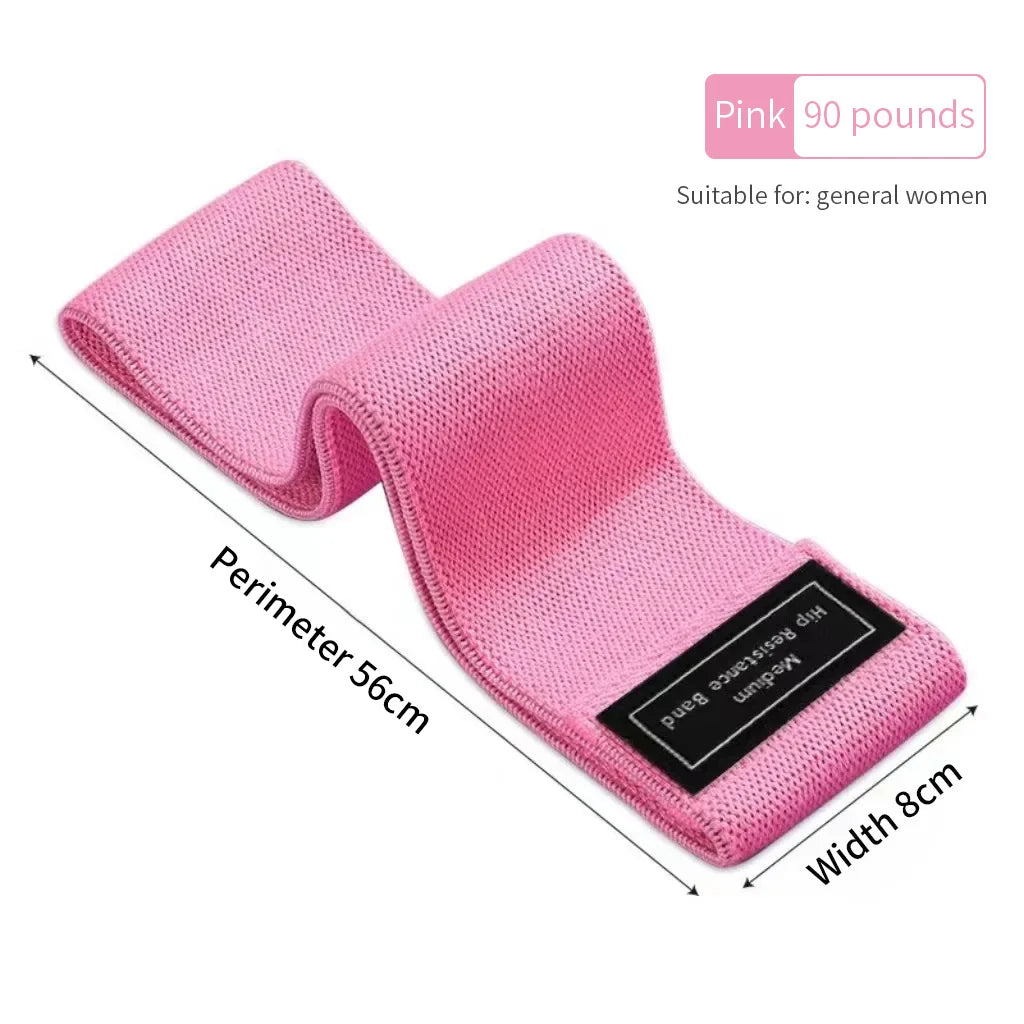 Tone and Shape Your Glutes with the Fitness Resistance Band - Perfect for Home Exercise!