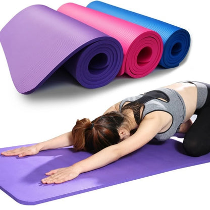 Eco-Friendly Yoga Mat | Non-Slip, Durable & Thick Fitness Mat for Home Workouts