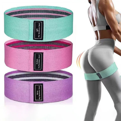 Tone and Shape Your Glutes with the Fitness Resistance Band - Perfect for Home Exercise!