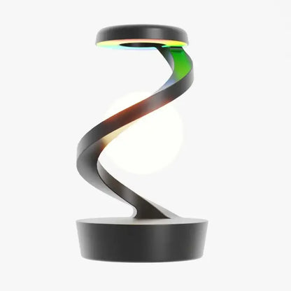 Rotating Moon Desk Lamp with Wireless Phone Charging