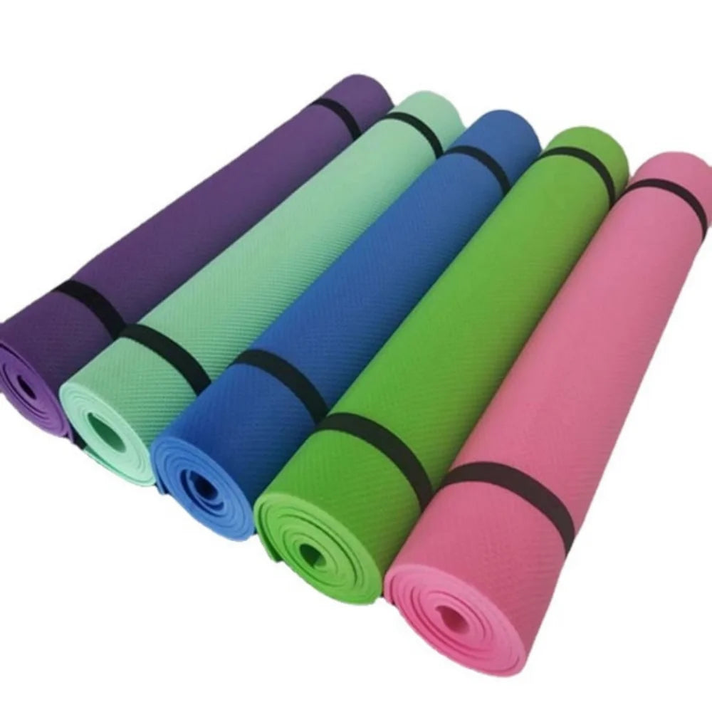 Eco-Friendly Yoga Mat | Non-Slip, Durable & Thick Fitness Mat for Home Workouts