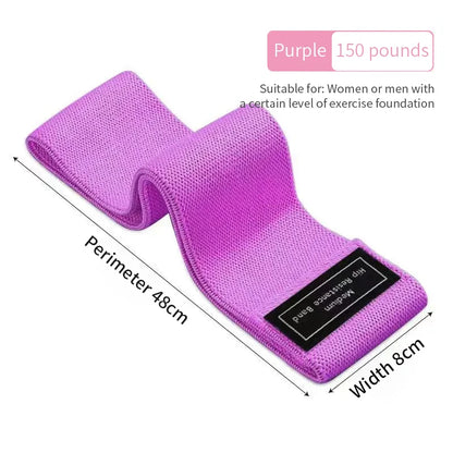 Tone and Shape Your Glutes with the Fitness Resistance Band - Perfect for Home Exercise!