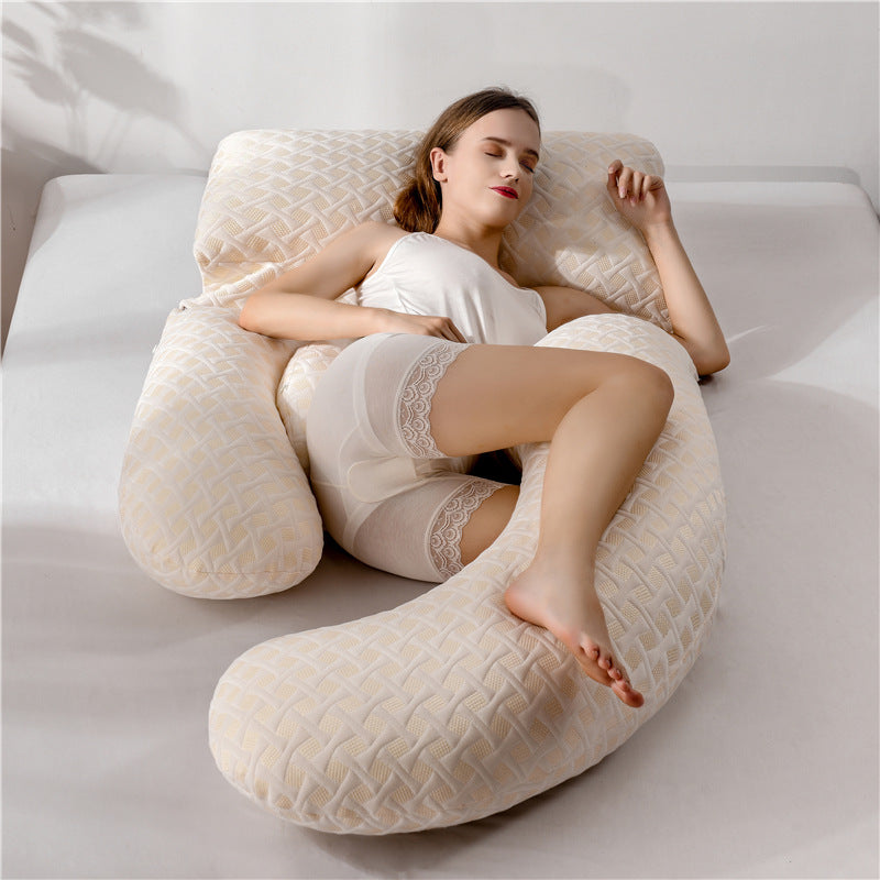 Miracle Pregnancy Pillow with Lumbar Side Sleep Support