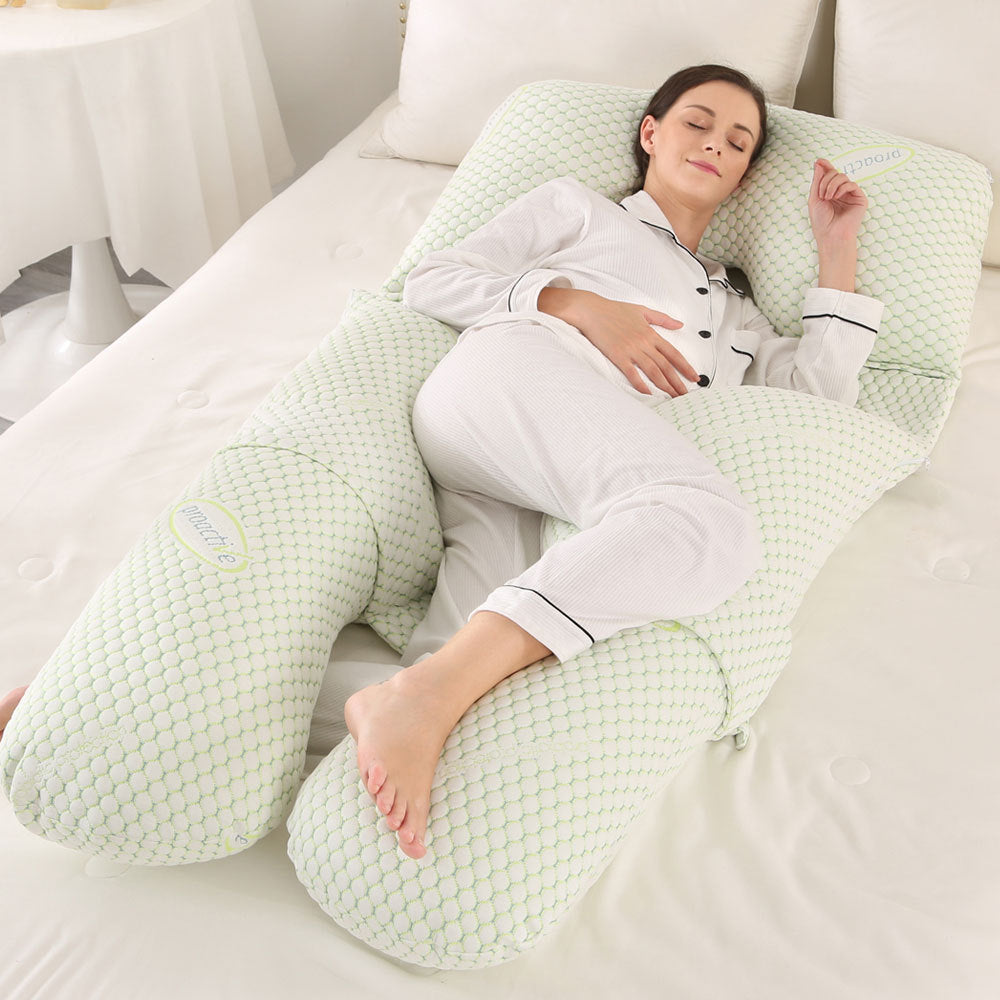 Miracle Pregnancy Pillow with Lumbar Side Sleep Support