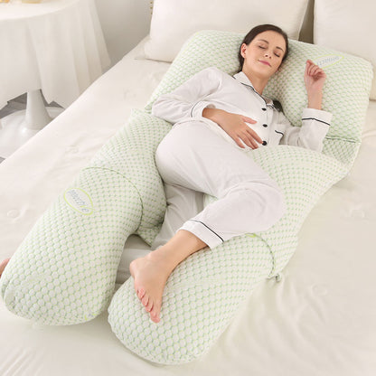 Miracle Pregnancy Pillow with Lumbar Side Sleep Support