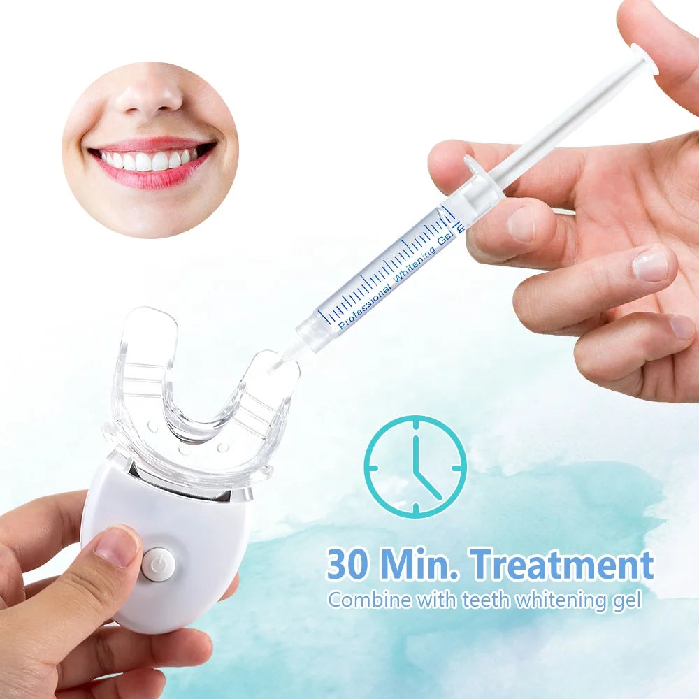 Led Tooth Whitening Kit Free Mouth Tray Professional Laser Custom Teeth Whitening Kits